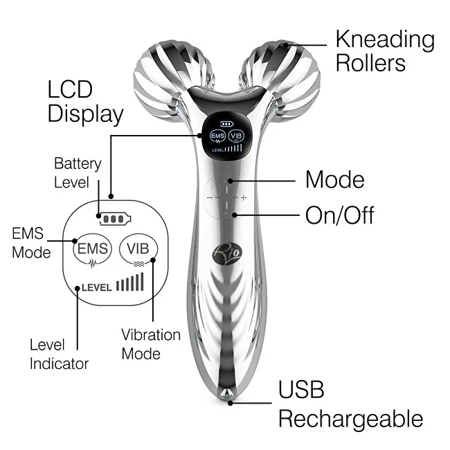 Rio-Beauty 3D massage roller for face and body thumbnail 6