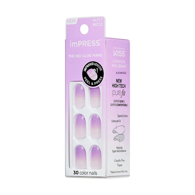 Kiss Self-adhesive nails imPRESS Color Nails (Take A Chance) 30 pcs thumbnail 4