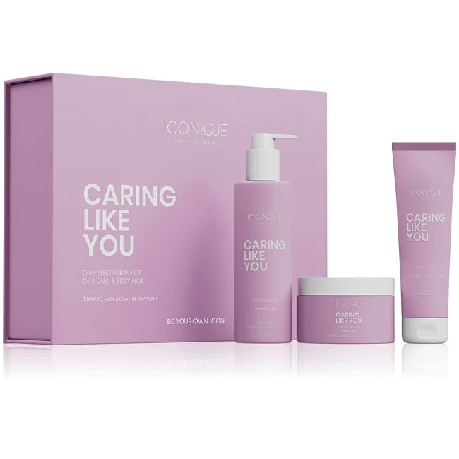 ICONIQUE Professional Caring Like You Gift Set for Dry and Damaged Hair thumbnail 2