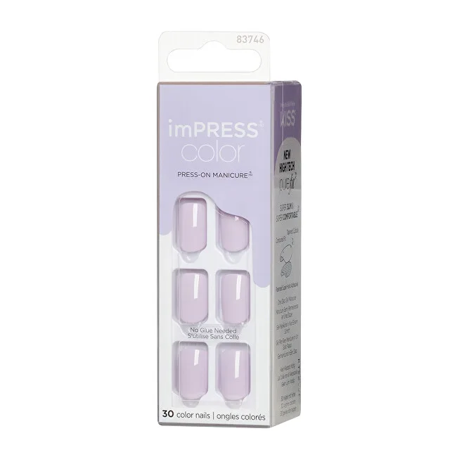 Kiss Kiss Self-adhesive nails imPRESS Color Picture Purplect 30 pcs thumbnail 2