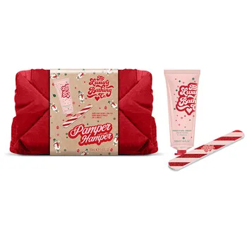 The Luxury Bathing Company Mini Christmas Candy Gift Set, Cocoa & Vanilla 2 pcs thumbnail 2