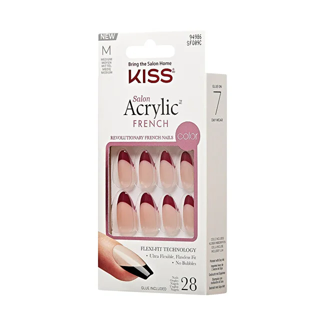 Kiss KS Salon Acrylic French Color - Catchy thumbnail 2