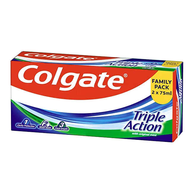 Colgate Triple Action Toothpaste 2 x thumbnail 2