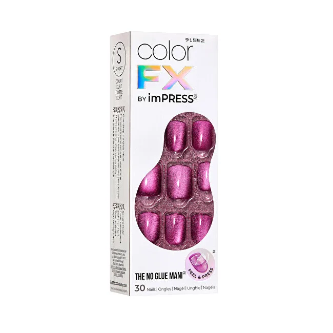 Kiss Kiss Glue-on nails ImPRESS Color FX - Levels 30 pcs thumbnail 2