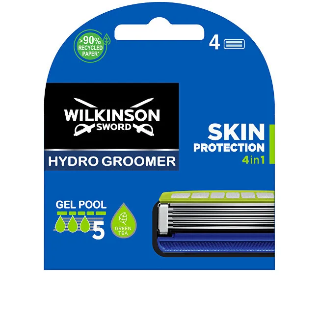 Wilkinson Sword Spare head Hydro 5 Groomer 4 pcs thumbnail 4