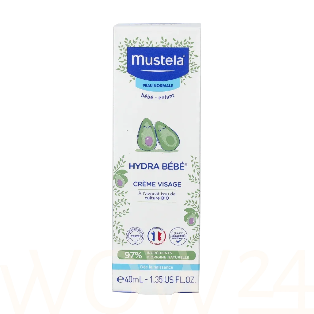 Mustela Hydra bébé facial cream thumbnail 2