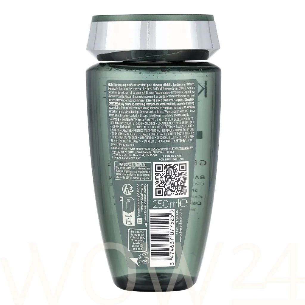 Kérastase Genesis Homme Bain De Force Quotidien thumbnail 3