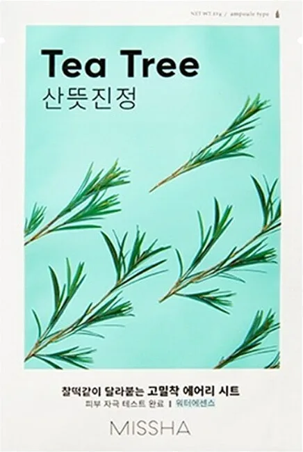 Missha Airy Fit Sheet Mask Tea Tree thumbnail 2