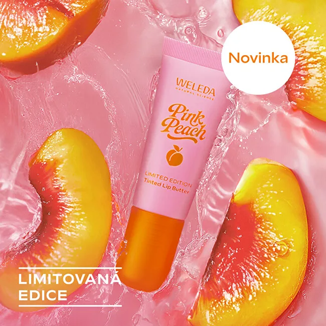 Weleda Tinted lip balm Pink Peach Tinted Lip Butter thumbnail 2