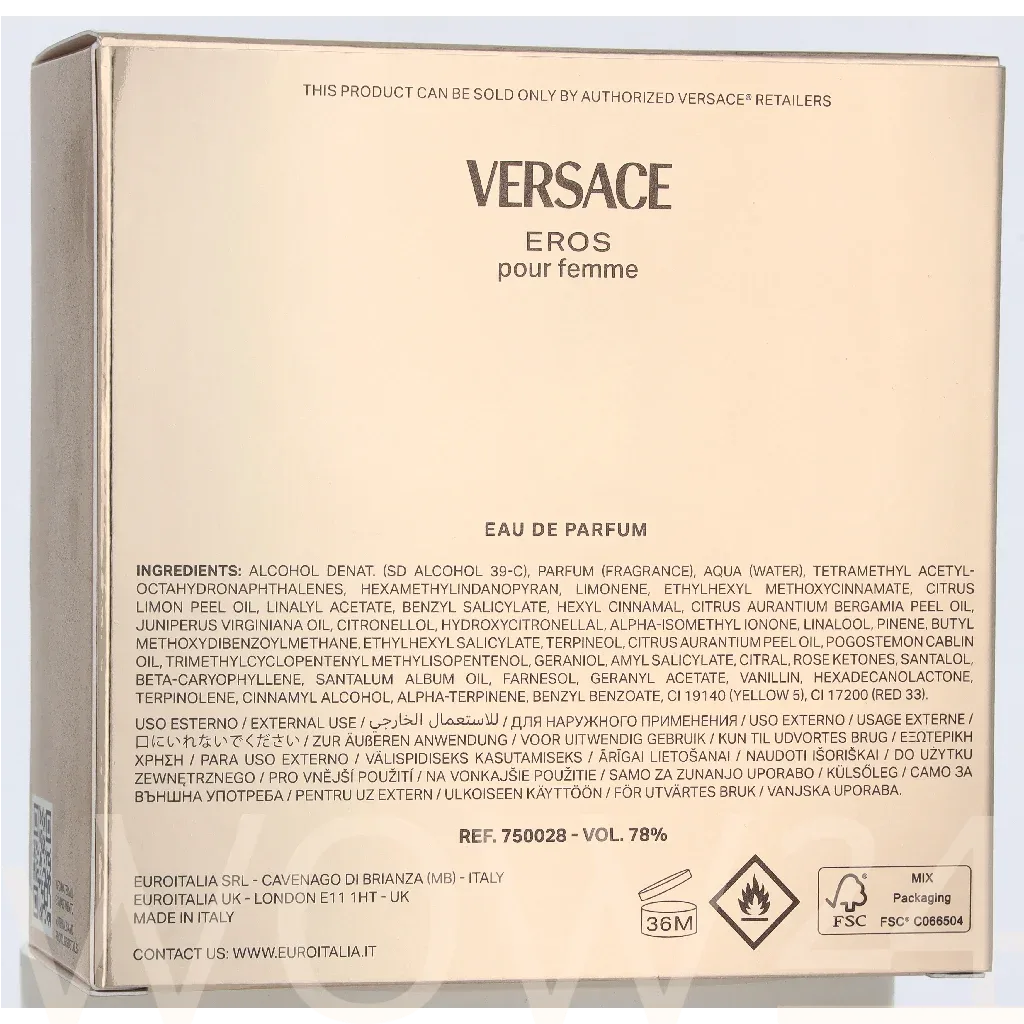 Versace Eros pour Femme thumbnail 3