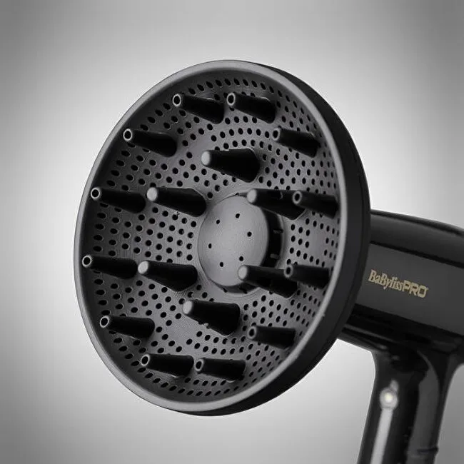 BaByliss Falco Black & Silver Professional High-Speed Hair Dryer BAB8558BE thumbnail 3