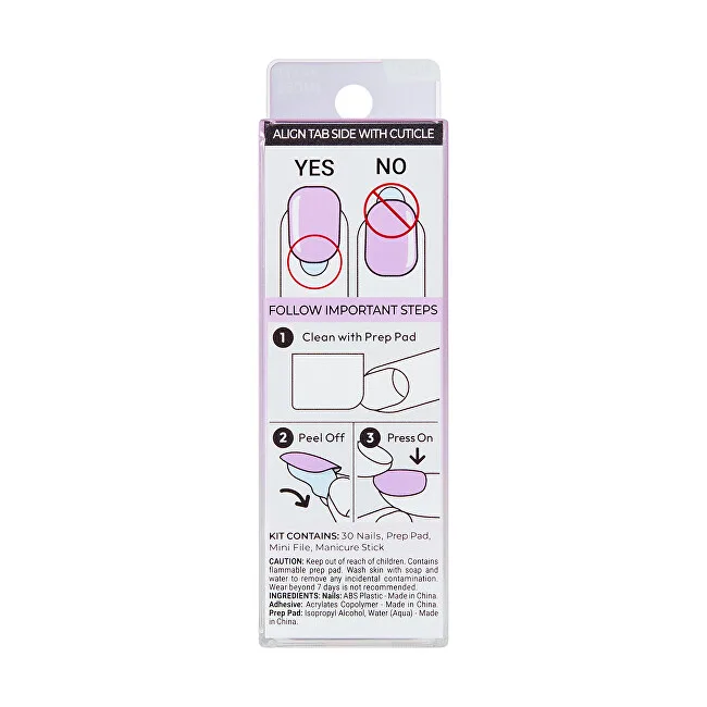 Kiss Self-adhesive nails imPRESS Color Nails (Take A Chance) 30 pcs thumbnail 5