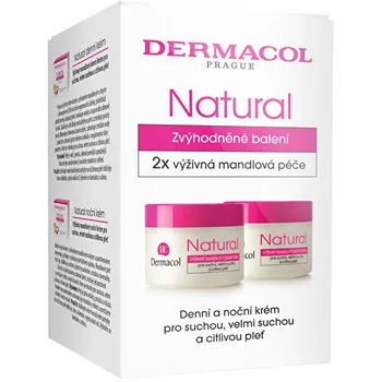 Dermacol Natural Almond Day and Night Cream Gift Set Duopack thumbnail 2