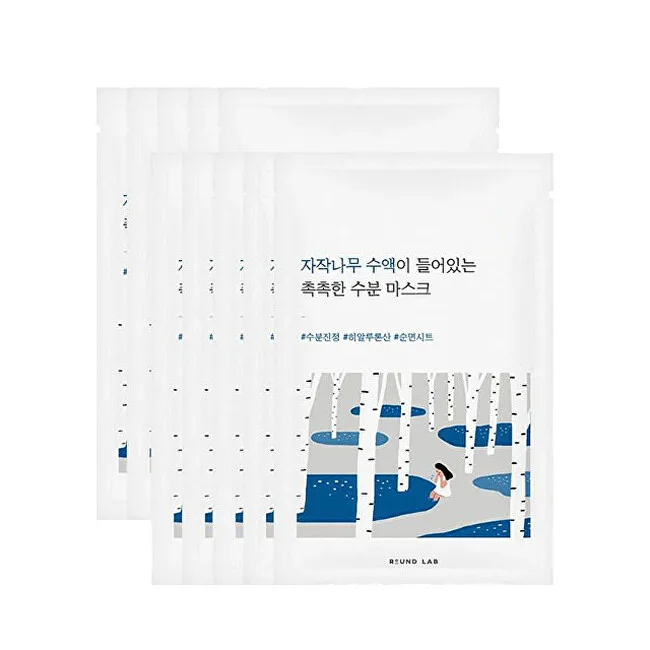 Round Lab Birch Juice Moisturizing Mask Sheet Set 10 x thumbnail 6