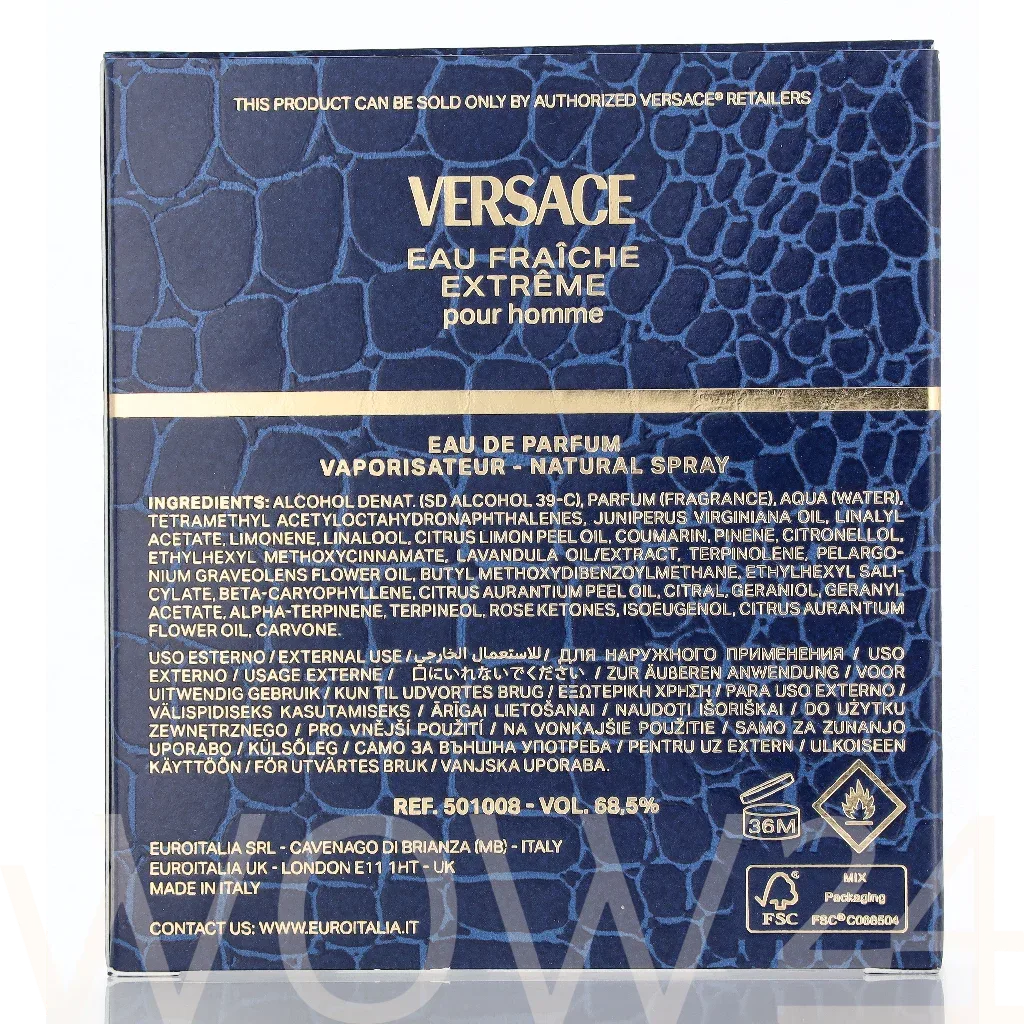 Versace Eau Fraîche Man Extreme thumbnail 3