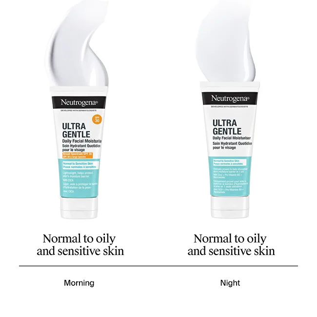 Neutrogena Moisturizing face cream SPF 30 Ultra Gentle Facial Mosturiser 100 ml thumbnail 7