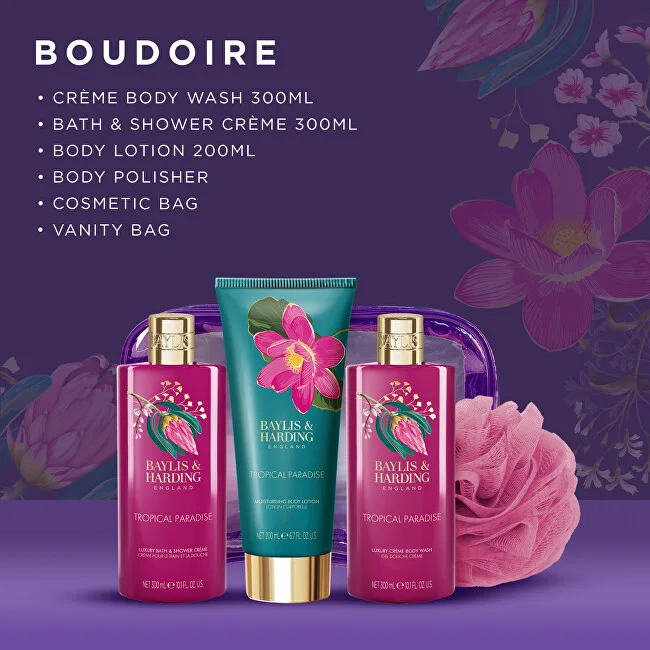 Baylis & Harding Gift set in a Boudoire Tropical Paradise bag 5 pcs thumbnail 3