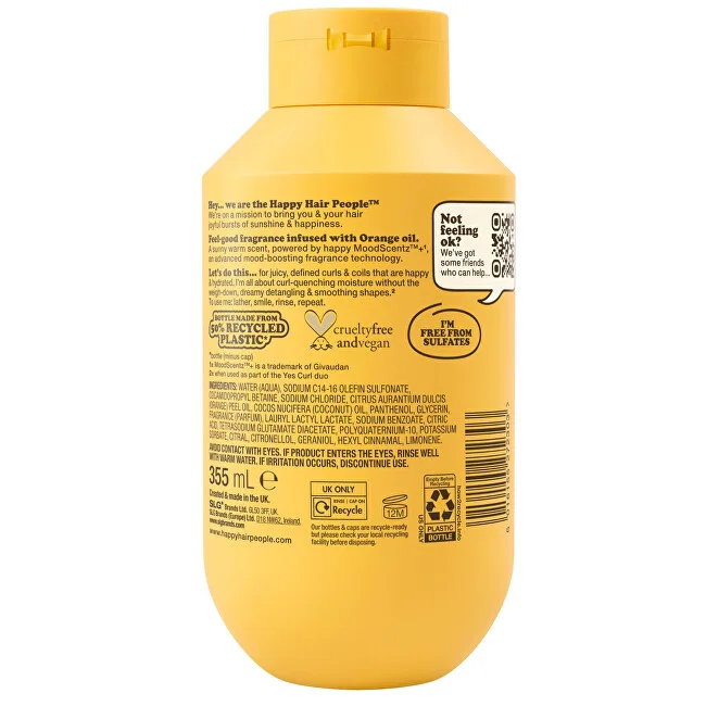Happy Hair People Shampoo for curly hair Yes Curl Shampoo thumbnail 2