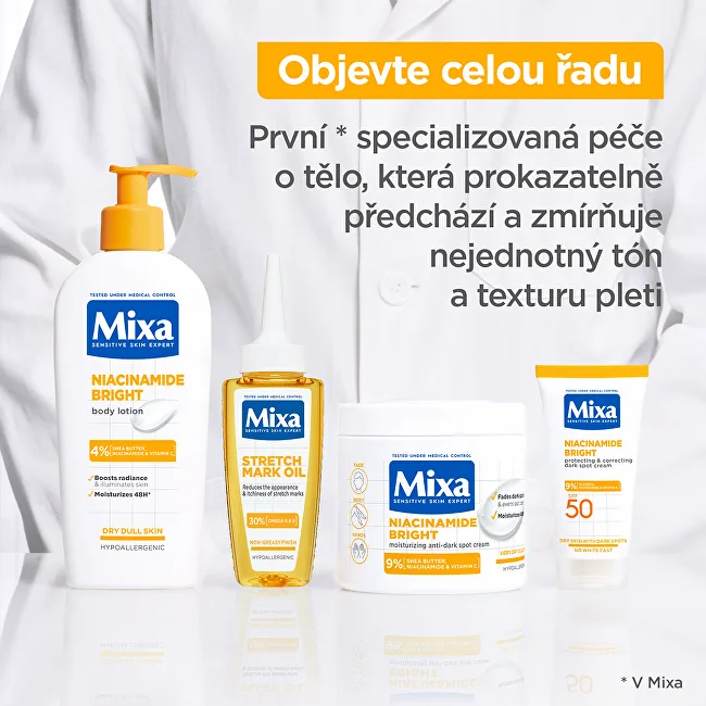 Mixa Body Lotion for Dry Skin Niacinamide Bright (Body Lotion) 250 ml thumbnail 7