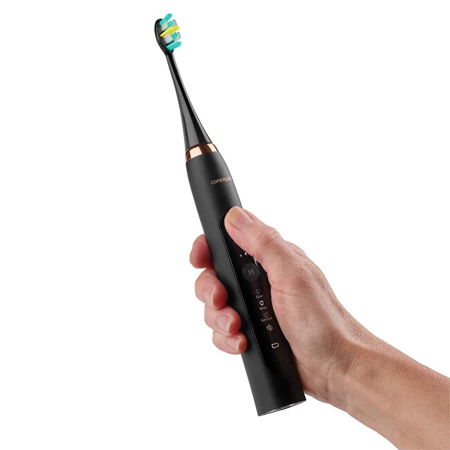 Concept "v" design Sonic toothbrush with travel case Perfect Smile black ZK7011 thumbnail 2