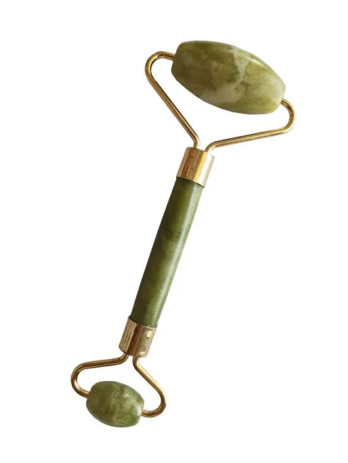 Palsar 7 Massage roller and plate Guasha green xiuyan jadeite ( Light Green Xiuyan Jade Roller & Gua Sha Set) thumbnail 2