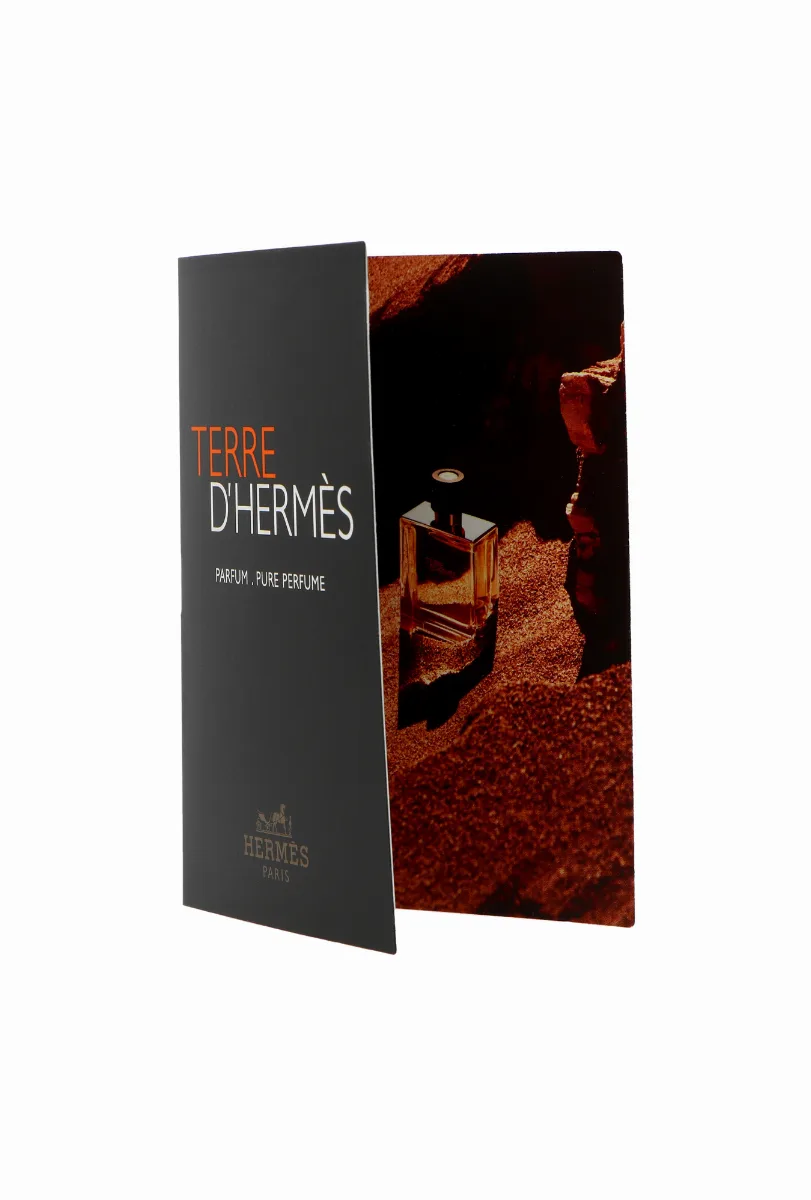 Hermes sample  terre d`hermes parfum thumbnail 4