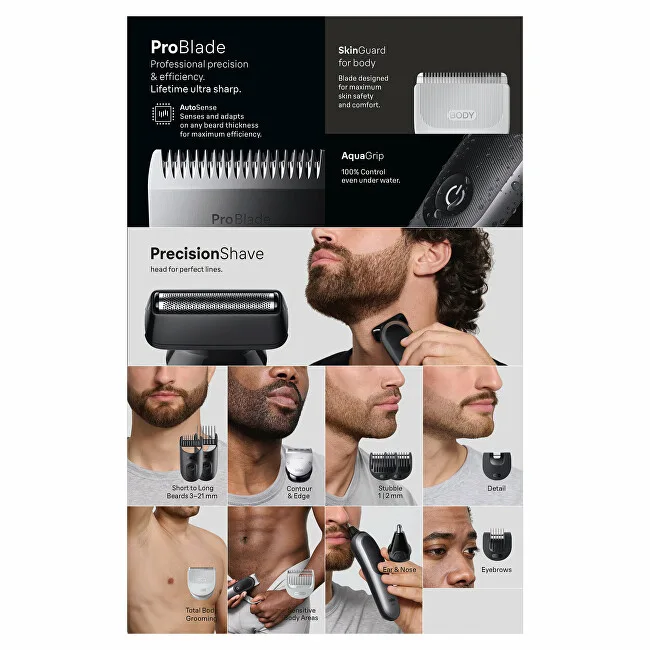 Braun Series 7 AIO7560 13-in-1 Multifunctional Trimmer thumbnail 7