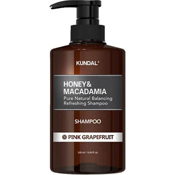 KUNDAL Natural Moisturizing Shampoo Honey & Macadamia Pink Grapefruit (Nature Shampoo) - 500 ml thumbnail 2