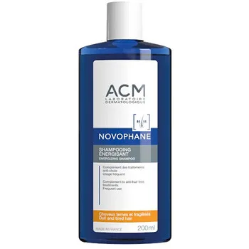 ACM Laboratoire ACM, Novophane, Hair Treatment Shampoo, Energizing, Fine, 500 ml thumbnail 3