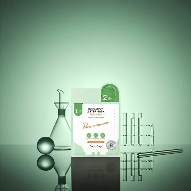 BANOBAGI Two-phase mask for reducing enlarged pores Derma Expert Pore Care (2 Step Mask) 25+2 g thumbnail 2