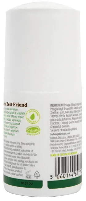 Bulldog Original Natural Ball Deodorant (Natural Deodorant Herbal & Refreshing Scent) 75 ml thumbnail 2