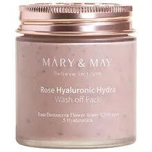 MARY & MAY Hydrating face mask Rose Hyaluronic Hydra (Wash Off Pack) 125 g thumbnail 3