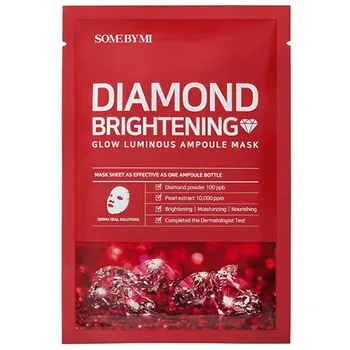 Some By Mi Skin mask Diamond Brightening Glow Luminous Ampoule Mask 25 g thumbnail 2
