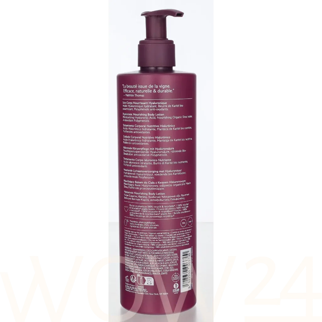 Caudalie Thé Des Vignes Hyaluronic Nourishing Body Lotion thumbnail 3