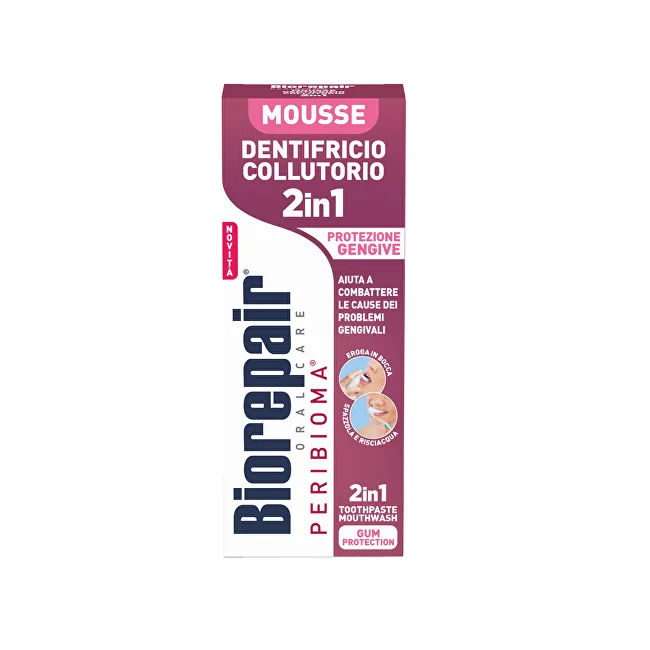 Biorepair Dental foam 2in1 Gum Protection Mousse thumbnail 2