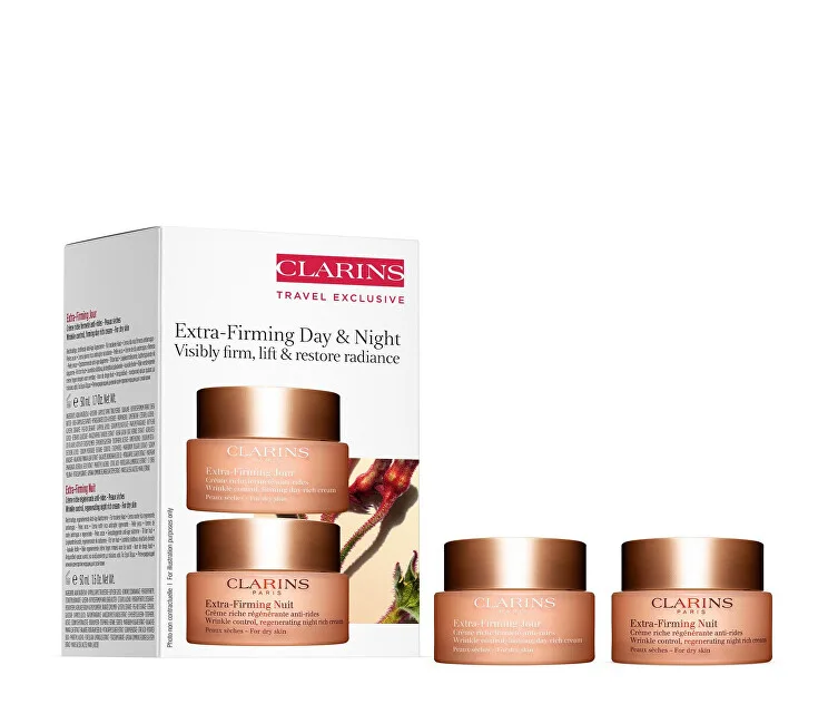 Clarins Extra-Firming Day & Night Skin Care Gift Set thumbnail 3