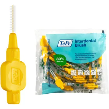 TePe Interdental brushes Extra Soft 0.7 mm yellow 25 pcs thumbnail 2