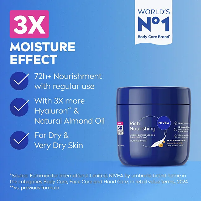 Nivea Rich Nourishing Body Cream 400 ml thumbnail 4