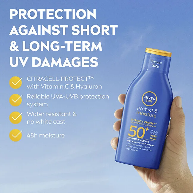 Nivea Protective milk SPF 50+ Sun Protect & Moisture Milk 100 ml thumbnail 4