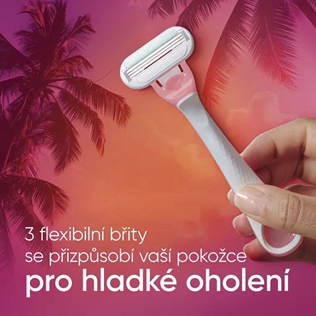Gillette Venus Smooth Miami Disposable Razors 3 pcs thumbnail 2