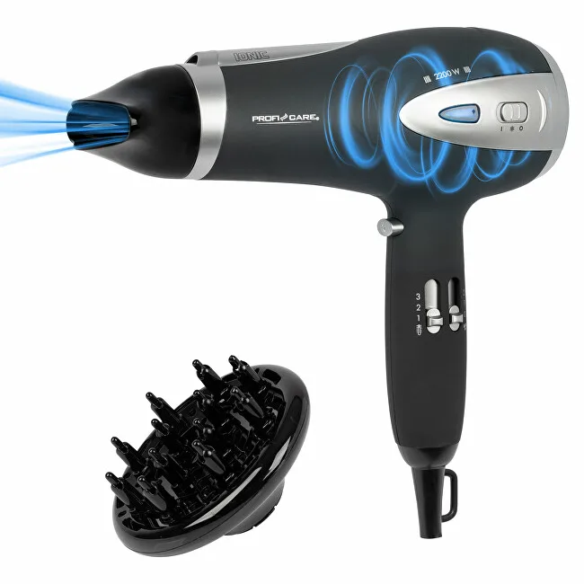 Profi care Professional hair dryer HTD 3113 Black thumbnail 3