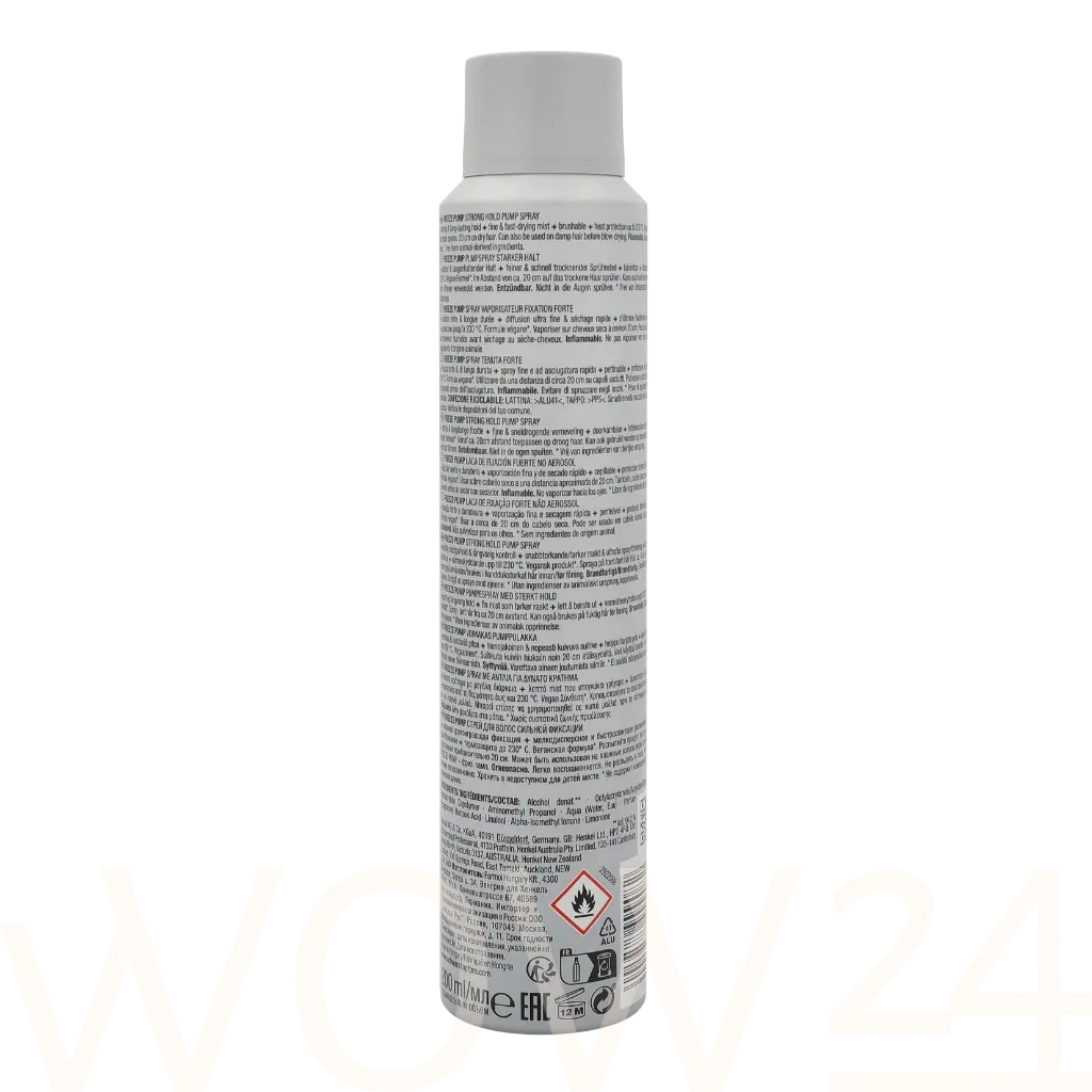 Schwarzkopf  Osis+ Freeze Pump Strong Hold Pump Spray thumbnail 3