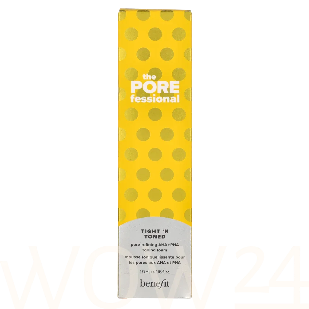 The POREfessional Tight 'N Toned Pore-Refining AHA + PHA Toning Foam