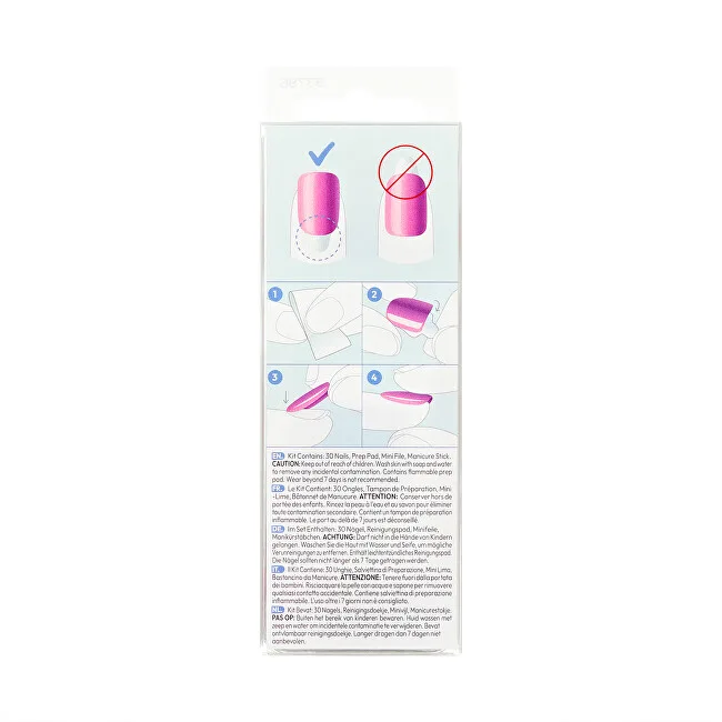 Kiss ImPRESS Color FX Adhesive Nails - Boundless 30 pcs thumbnail 4
