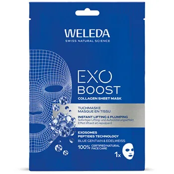 Weleda Collagen face mask Blue gentian and alpine edelweiss Mask 20 ml thumbnail 7