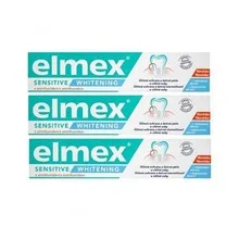 Elmex Whitening Sensitiv e Tooth Whitening Toothpaste 3 x 75 ml thumbnail 3