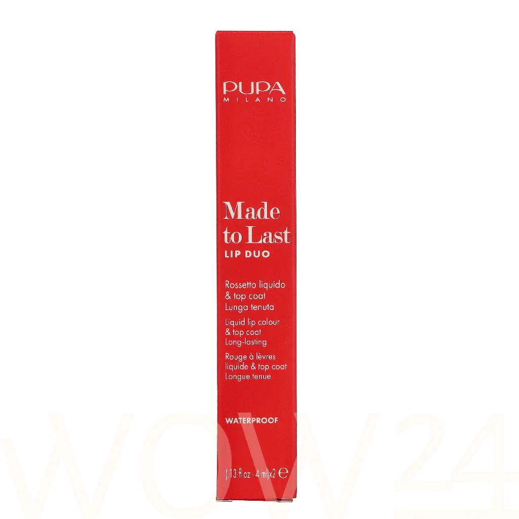 Pupa Long-lasting liquid lipstick Made To Last Lip Duo (Liquid Lip Colour) 2 x 4 ml - 009 Sweet Pink thumbnail 2