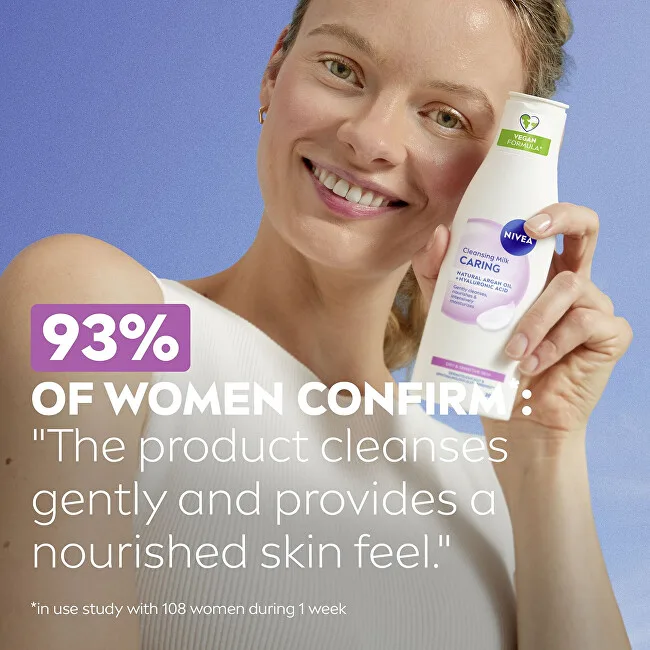 Nivea Cleansing Milk for dry and sensitive skin thumbnail 7