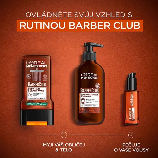 Loreal Men Expert Barber Club Beard, Face & Hair Wash thumbnail 3
