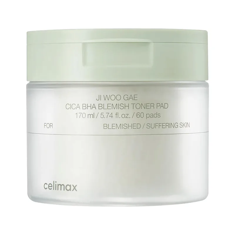 Celimax Ji Woo Gae Cica BHA Blemish Toner Pad thumbnail 3